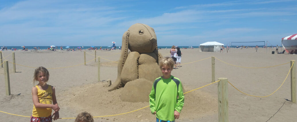 Mentor Headlands Sand Sculpture