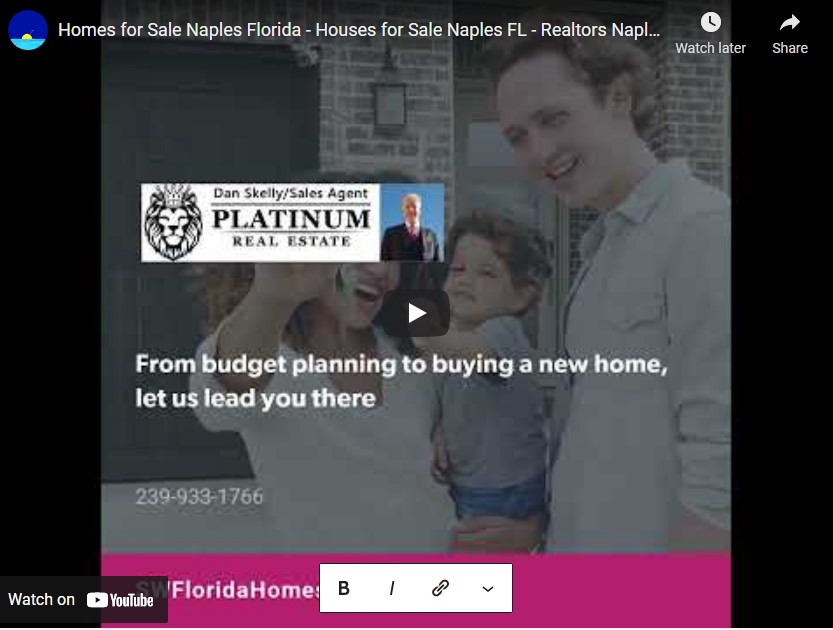 Homes for Sale Naples FL